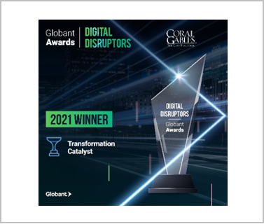graphic of Globant award